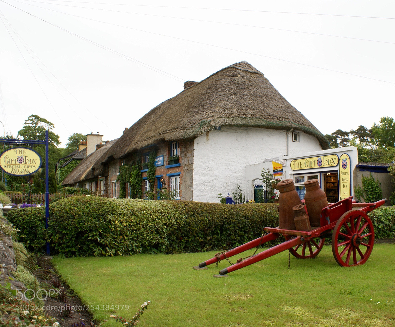 Sony Alpha DSLR-A100 sample photo. Thatched  photography