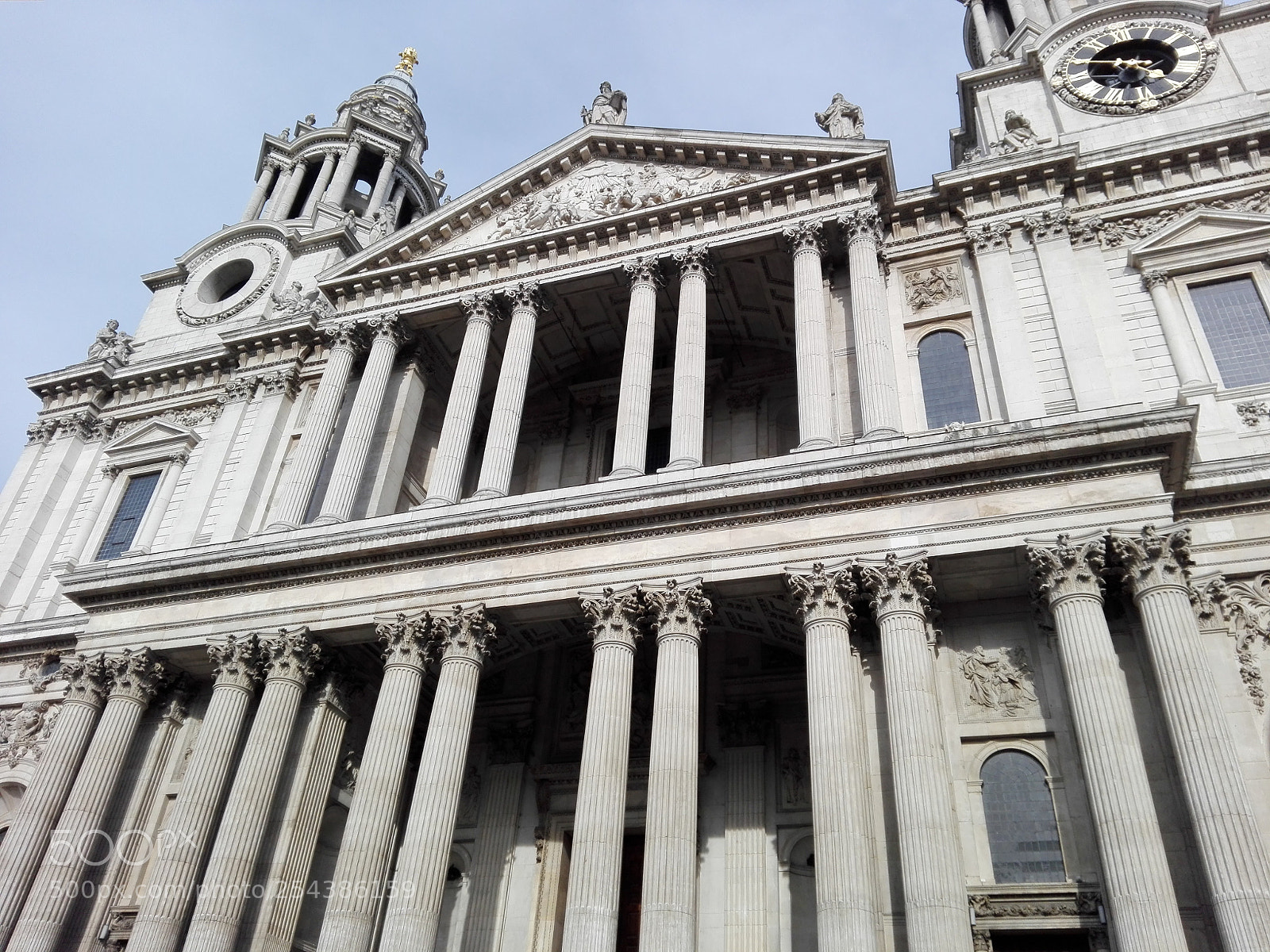 HUAWEI P8 Lite sample photo. St paul's photography