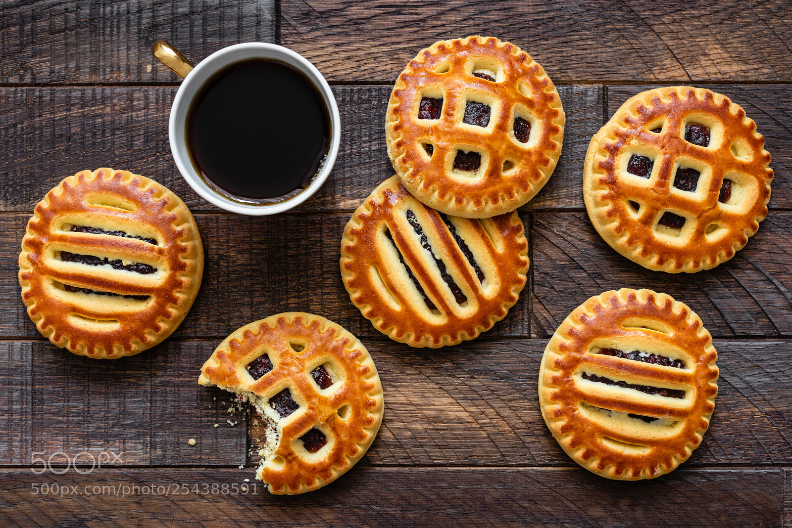 Nikon D810 sample photo. Cookies with jam and photography