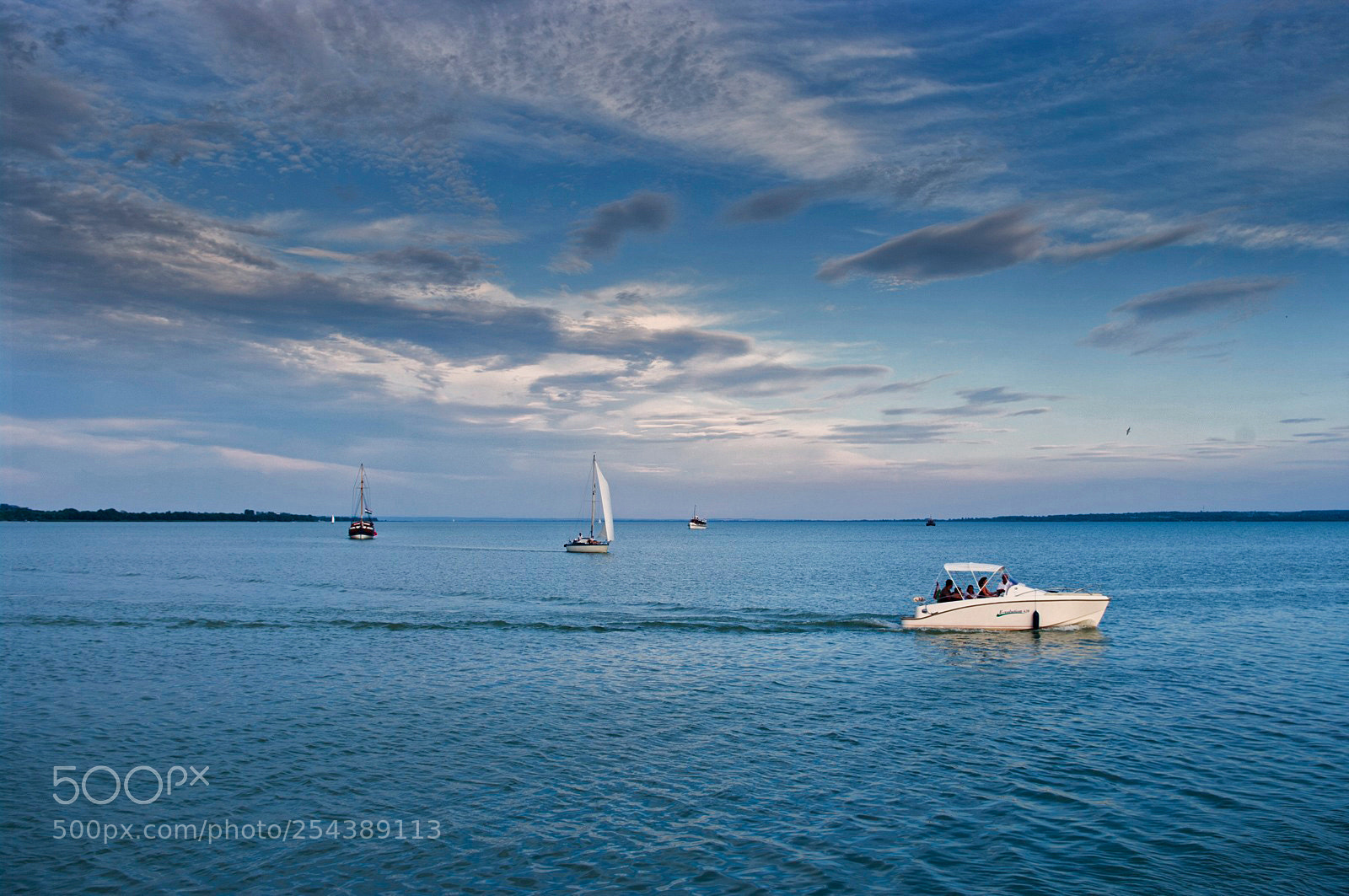 Pentax K20D sample photo. Lake balaton photography