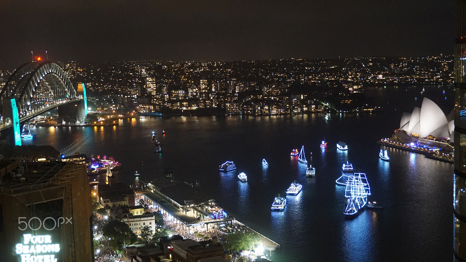 Sony a6000 sample photo. Sydney at night photography