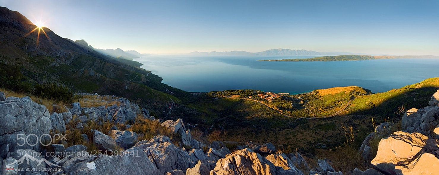 Pentax K10D sample photo. Good morning croatia photography