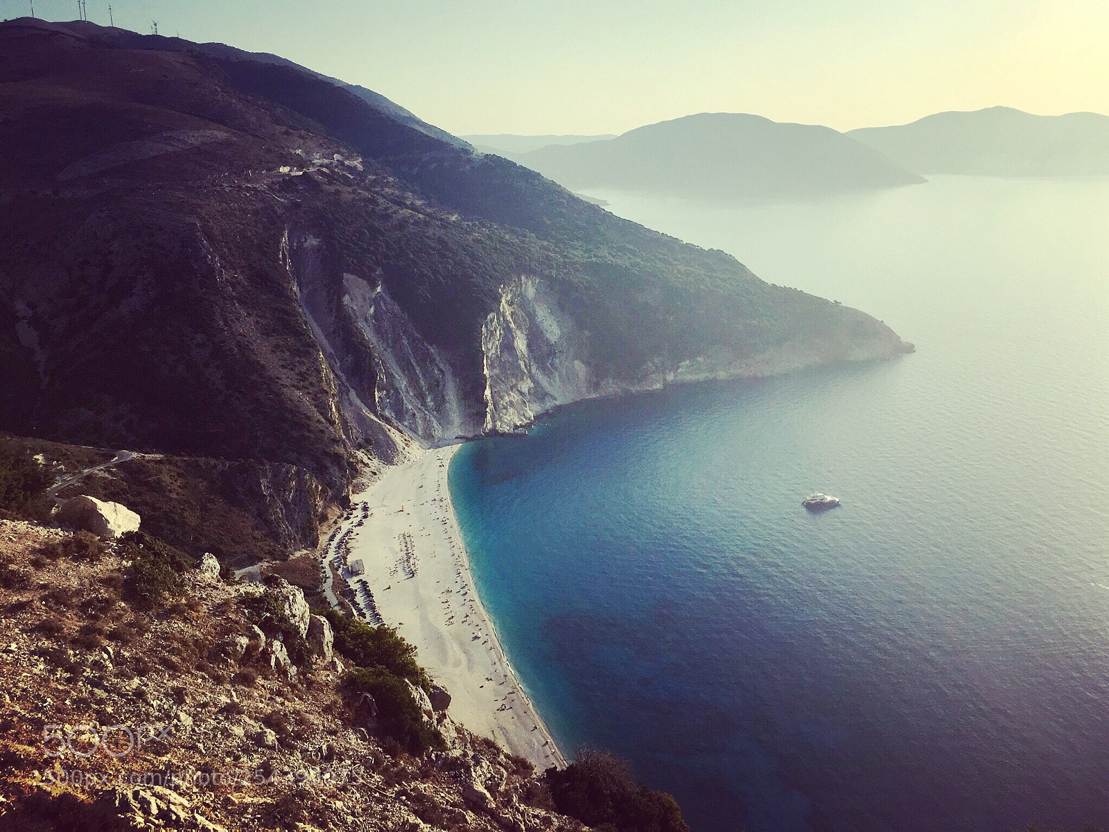 Apple iPhone 6s Plus sample photo. Myrtos beach photography