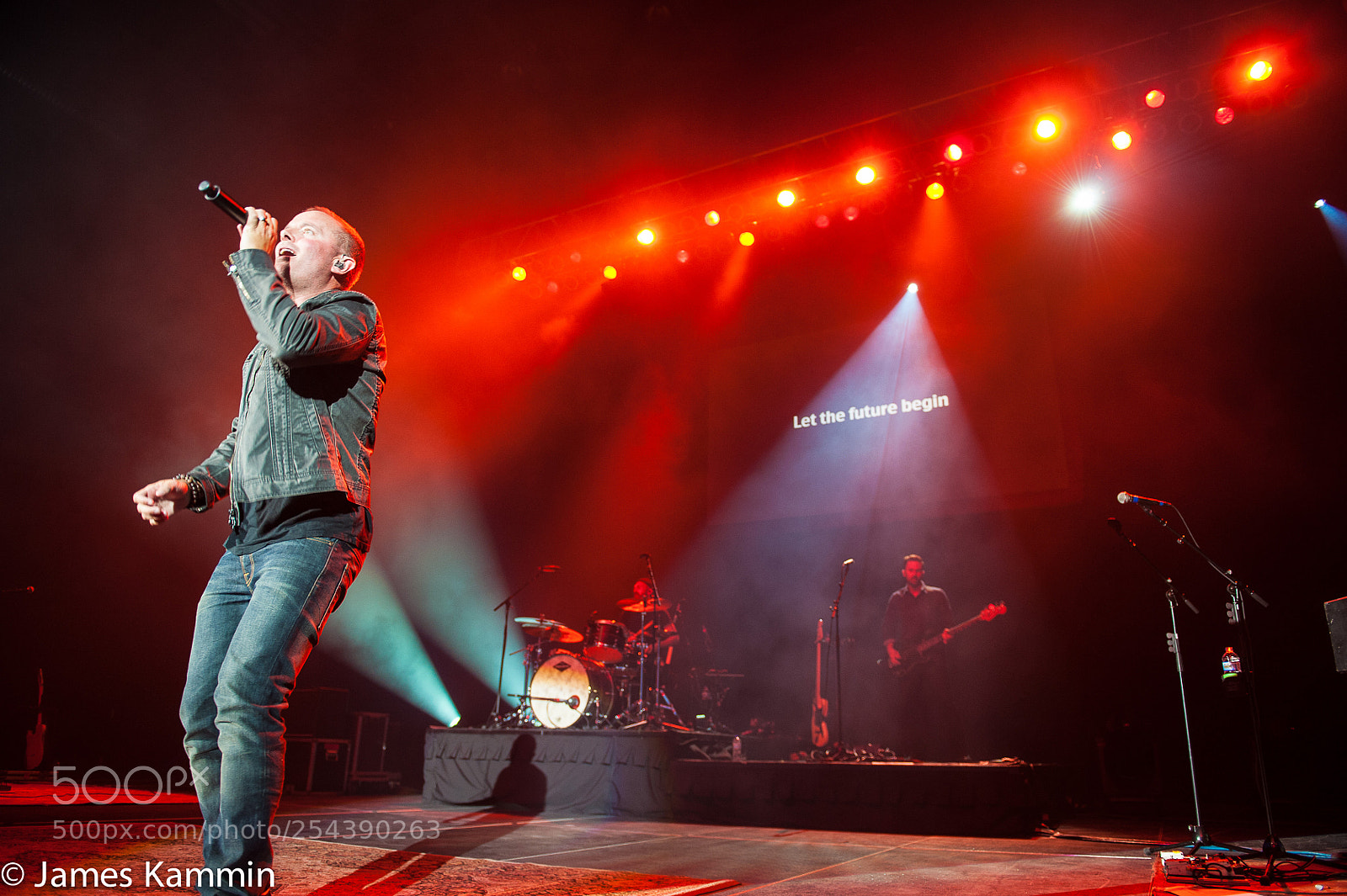 Nikon D700 sample photo. Chris tomlin band photography
