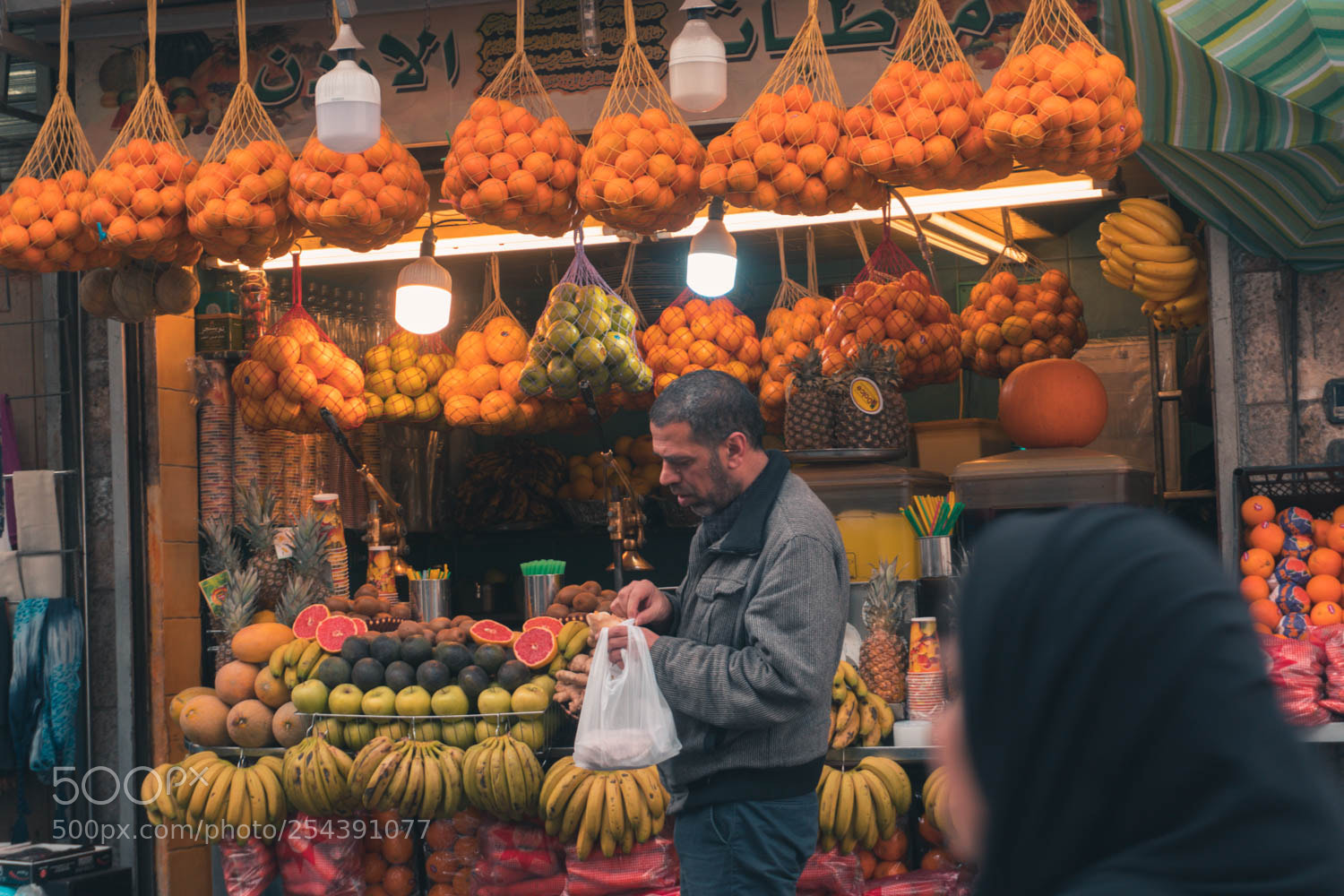 Sony a6300 sample photo. Fruit stall - amman photography