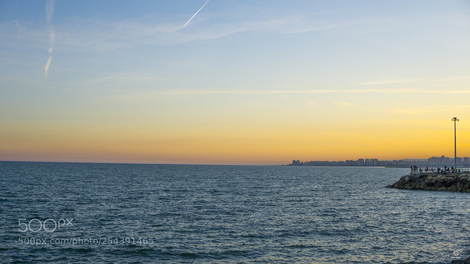 Sony a6000 sample photo. Mersin city and sky photography