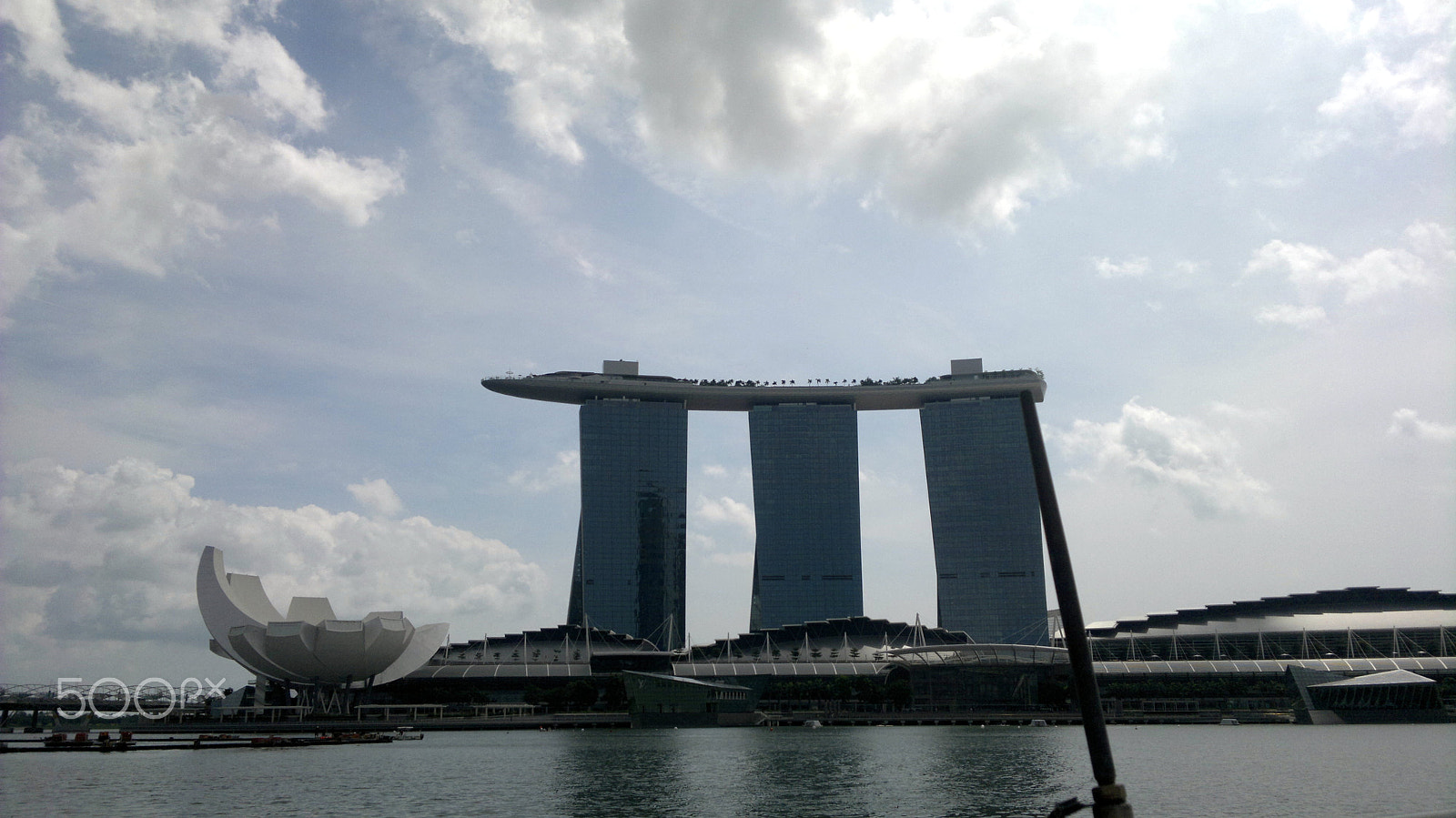 Nokia N8-00 sample photo. Singapore skyline photography
