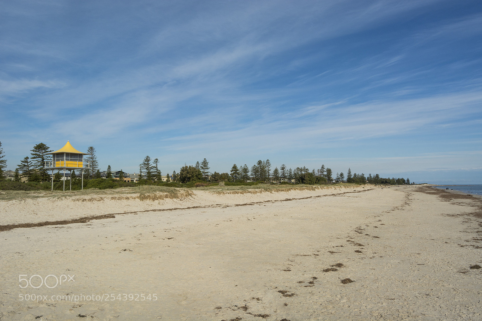 Nikon D7100 sample photo. Looking along semaphore beach photography