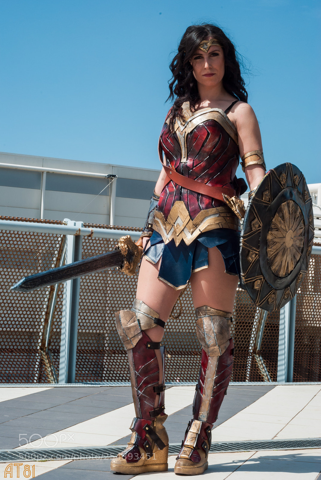 Nikon D80 sample photo. Wonder woman photography