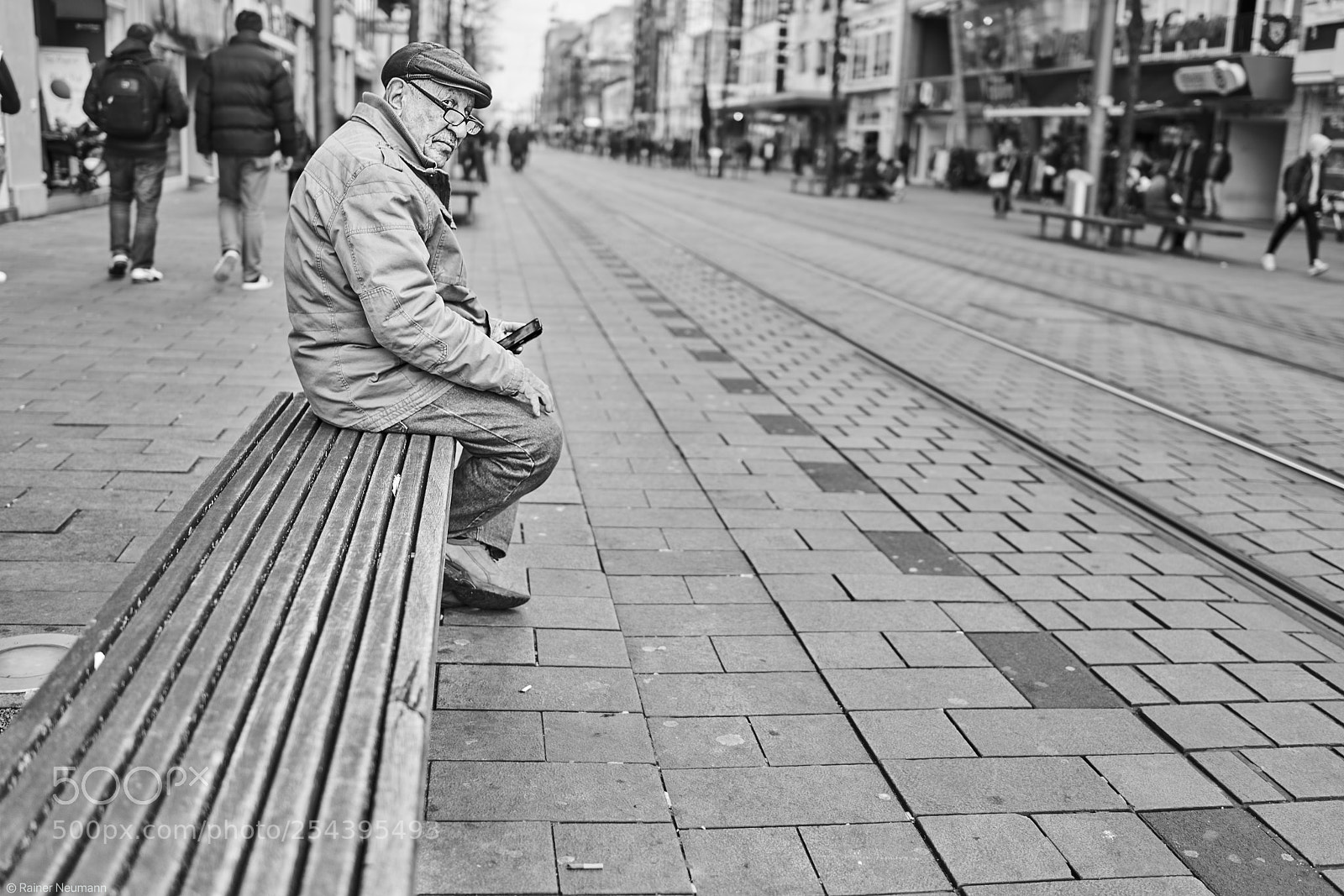 Sony Cyber-shot DSC-RX1R II sample photo. Mann 563 b&w photography