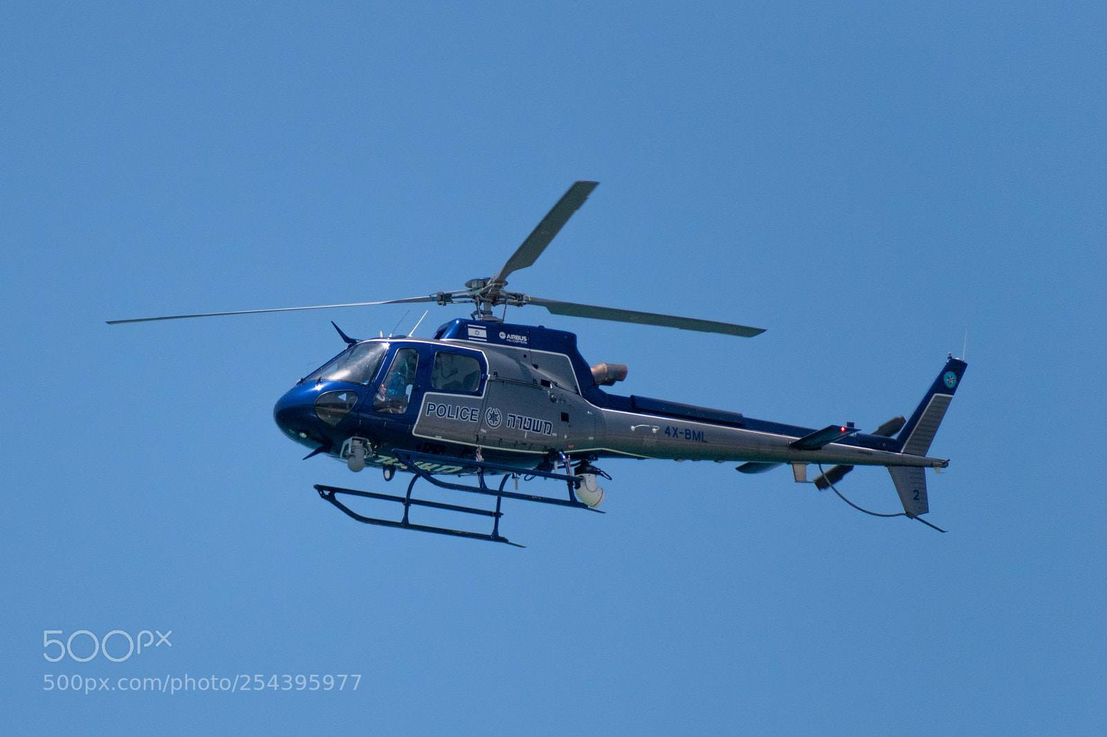 Nikon D5600 sample photo. Israel police , airbus h125 photography