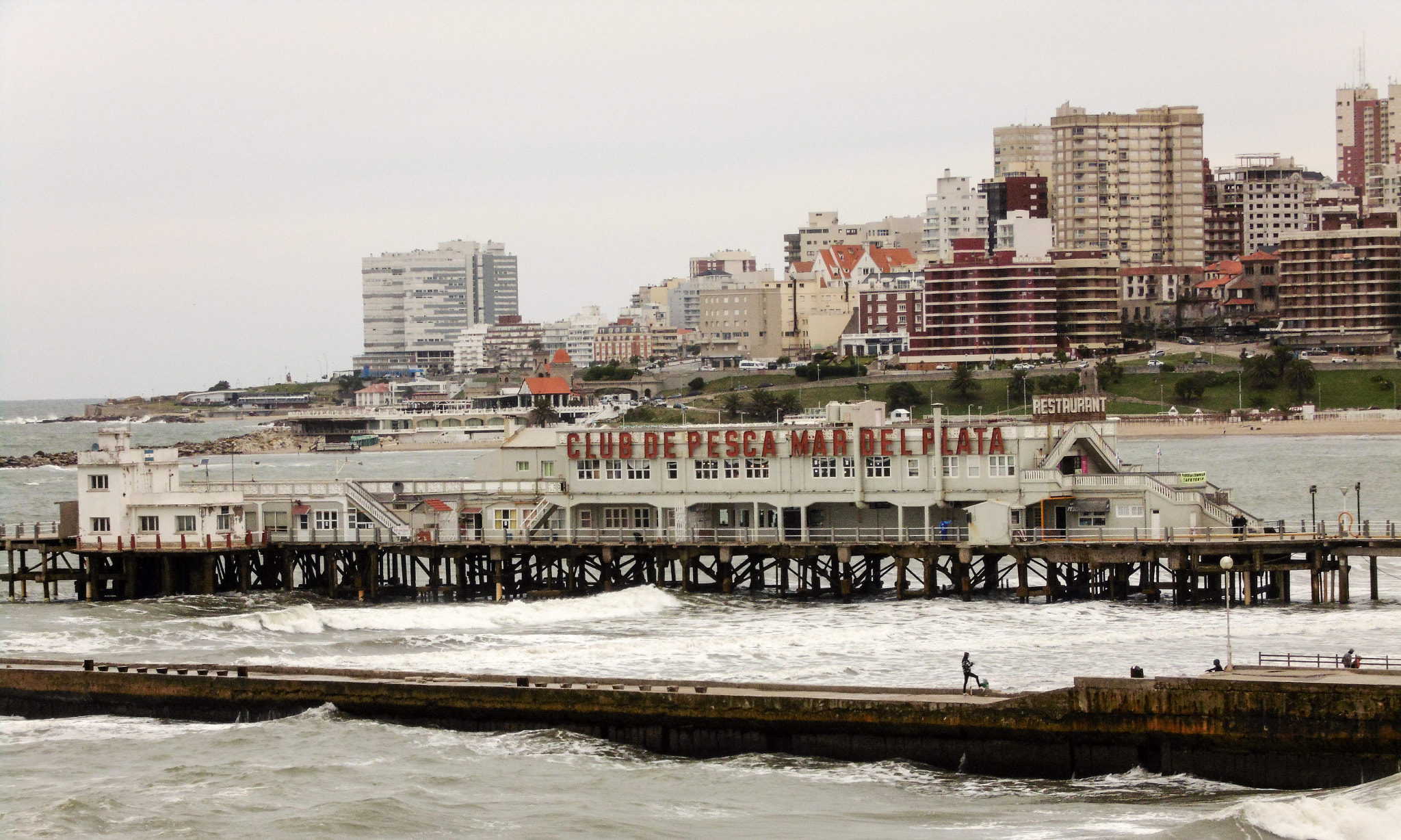 Panasonic Lumix DMC-LZ40 sample photo. Mar del plata nublada photography