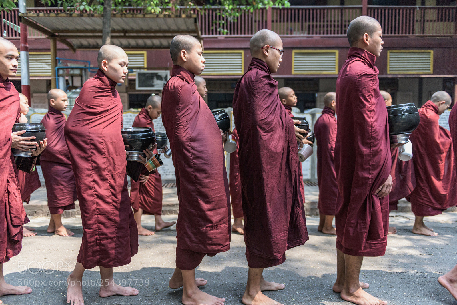 Nikon D810 sample photo. Monk photography