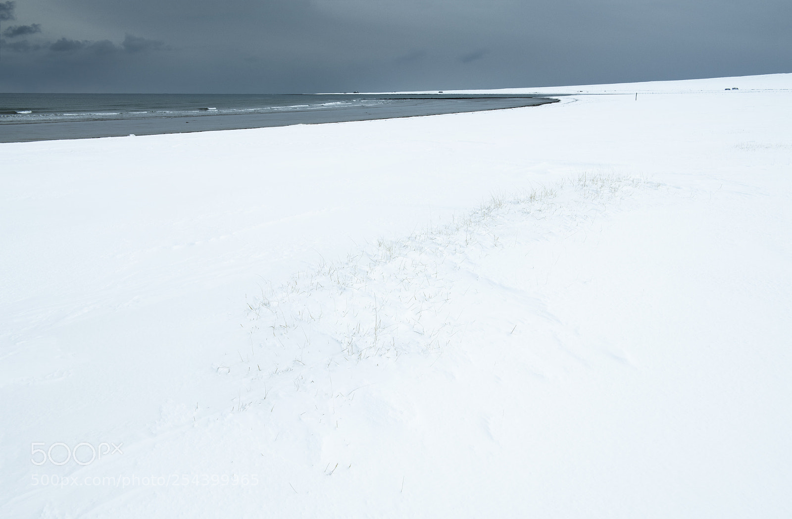 Nikon D850 sample photo. Winter beach l photography