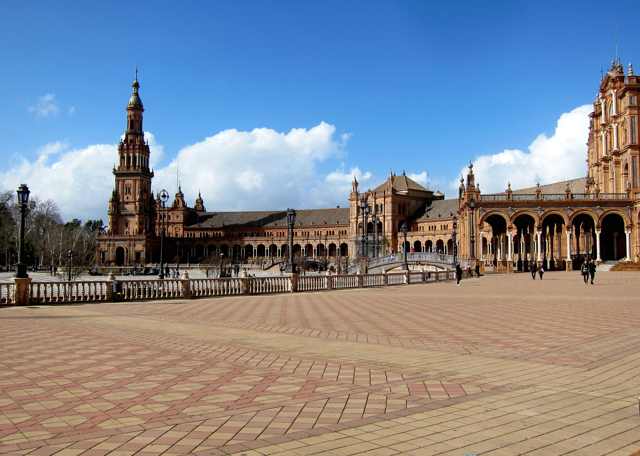 Canon PowerShot S95 sample photo. Plaza de españa photography