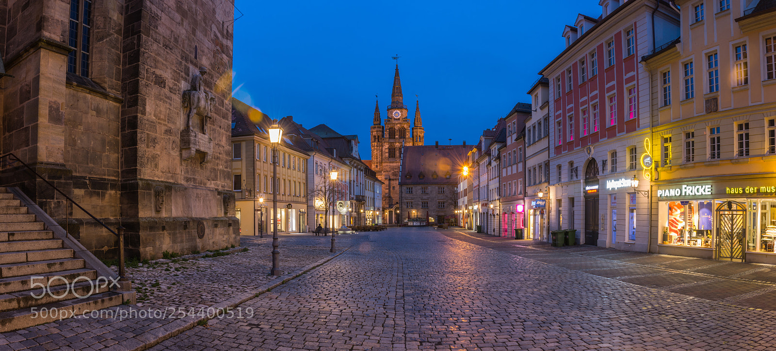 Nikon D7100 sample photo. Night ansbach photography