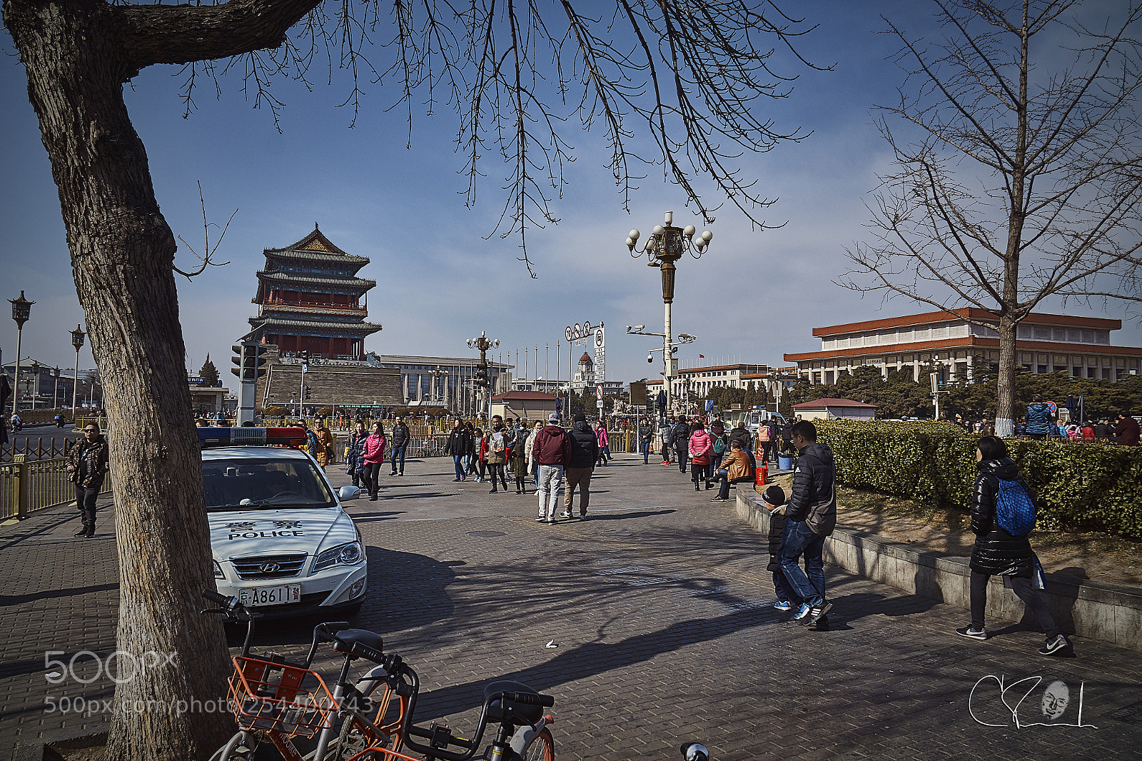 Sony Alpha NEX-6 sample photo. Vers la place tiananmen photography