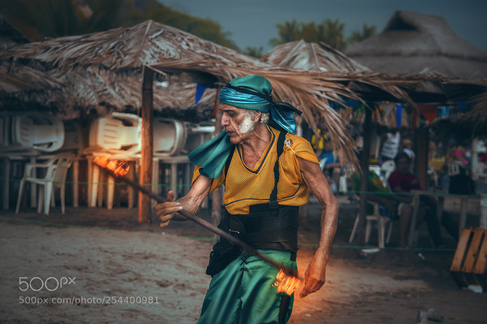 Nikon D3300 sample photo. Fire show photography