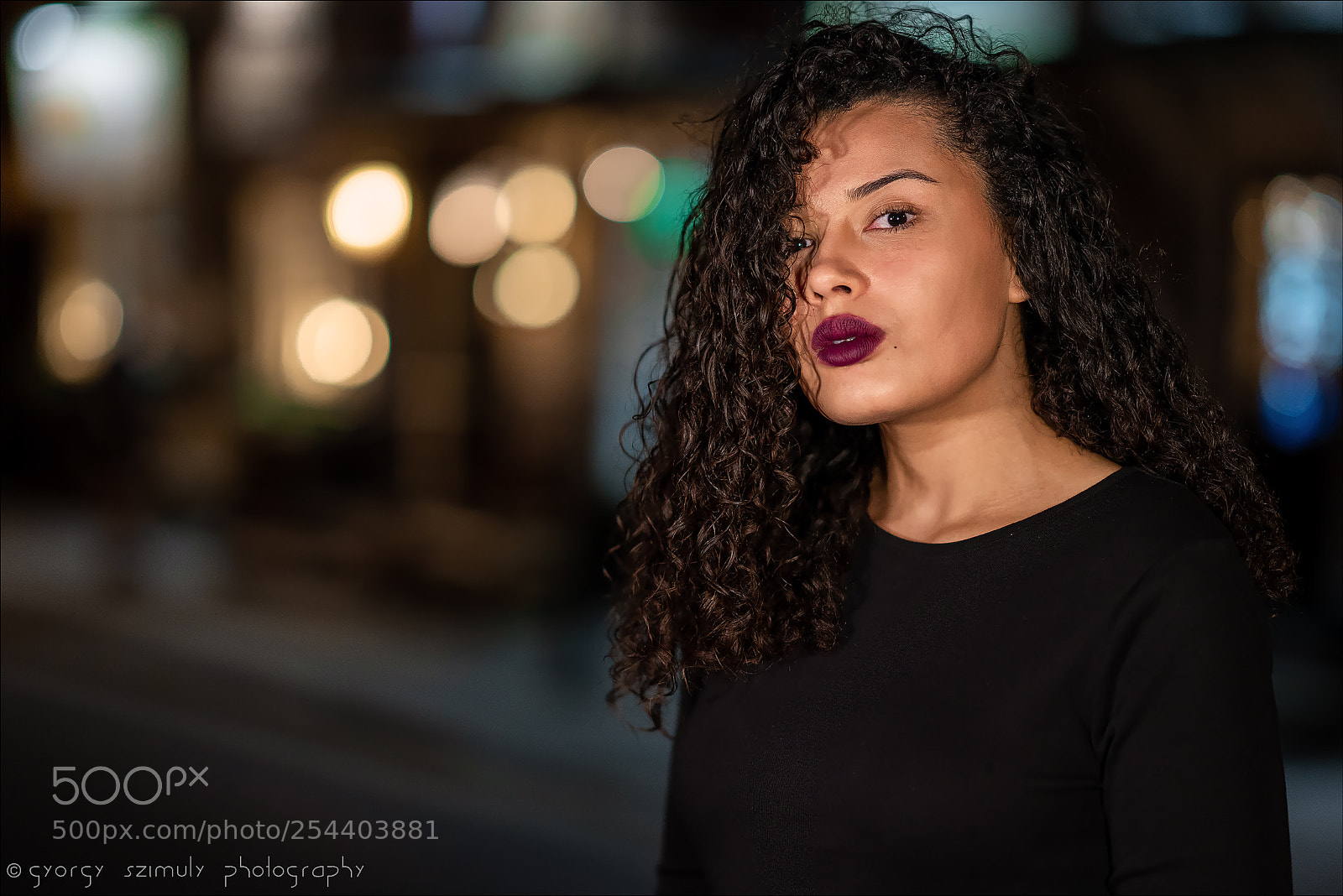 Sony a7R III sample photo. Curly hair photography