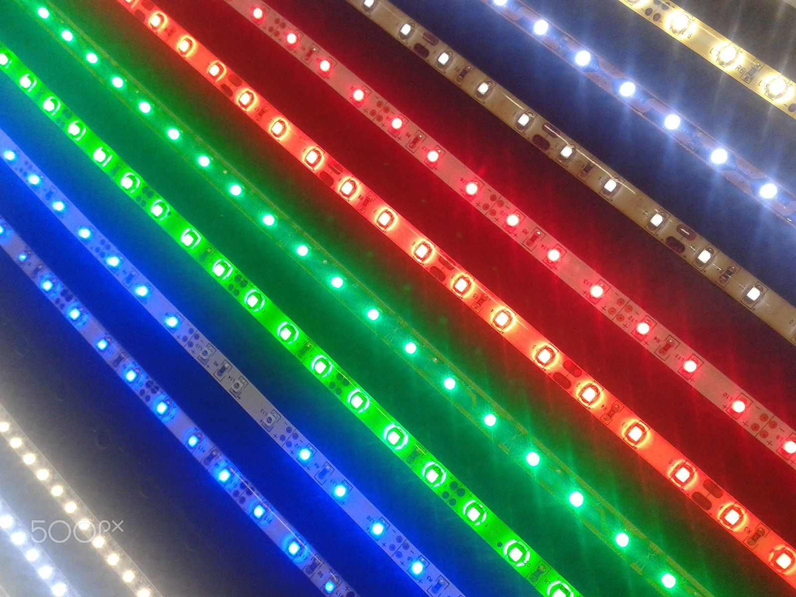 Samsung GT-S5610 sample photo. Led strip light photography