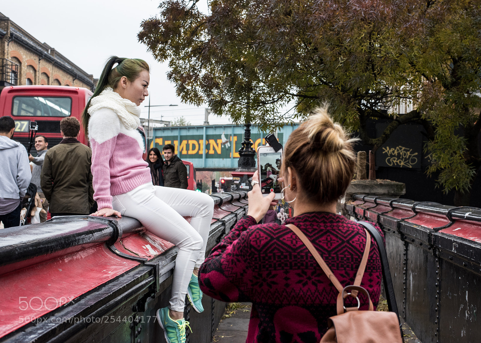 Nikon D810 sample photo. Selfies at camden lock photography