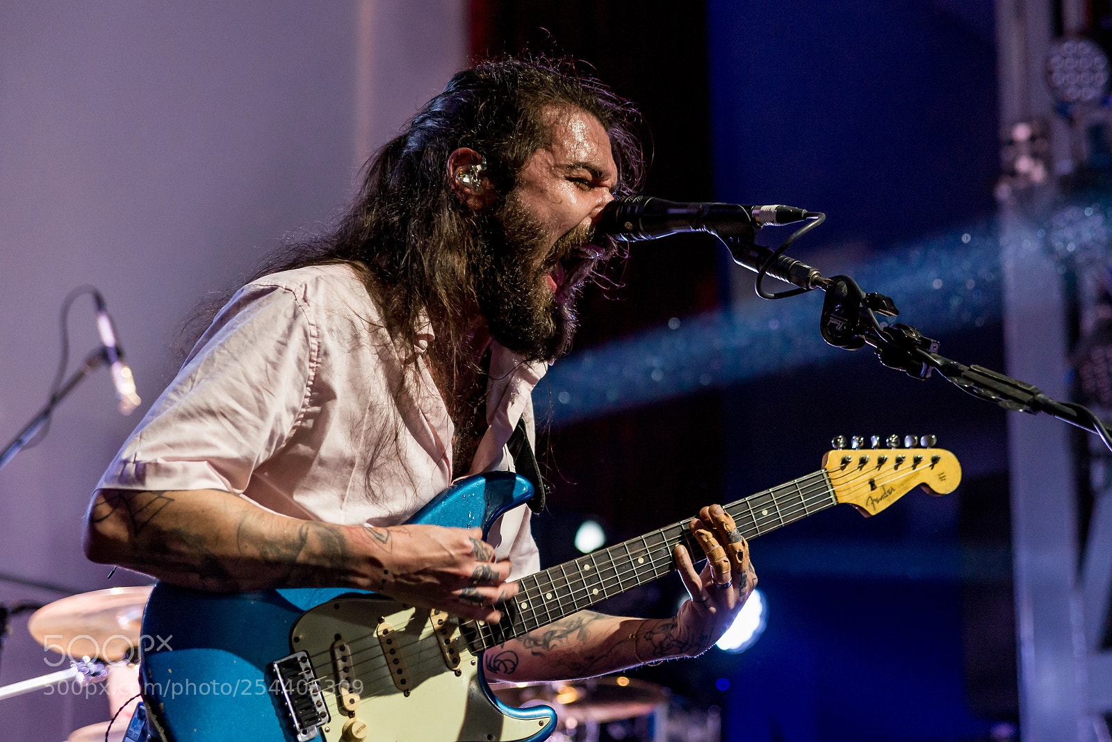 Nikon D610 sample photo. Simon from biffy clyro photography
