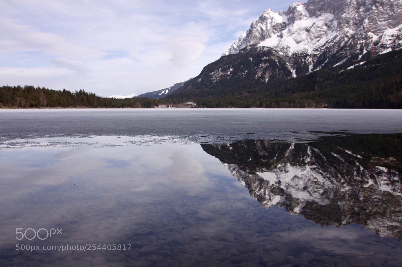 Canon EOS 550D (EOS Rebel T2i / EOS Kiss X4) sample photo. Spiegelung im eibsee photography