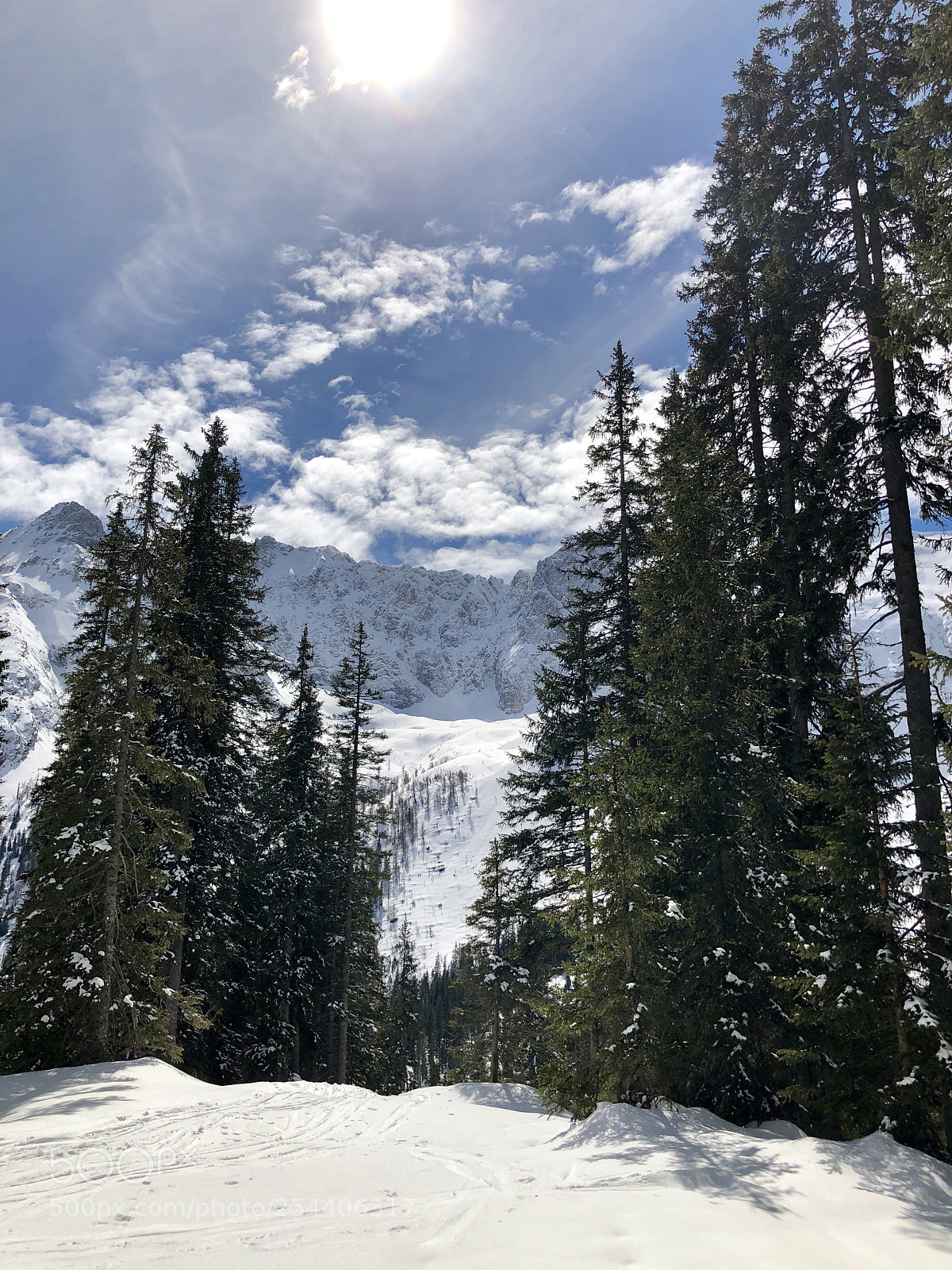 Apple iPhone 8 Plus sample photo. Wanderung bei ehrwald photography