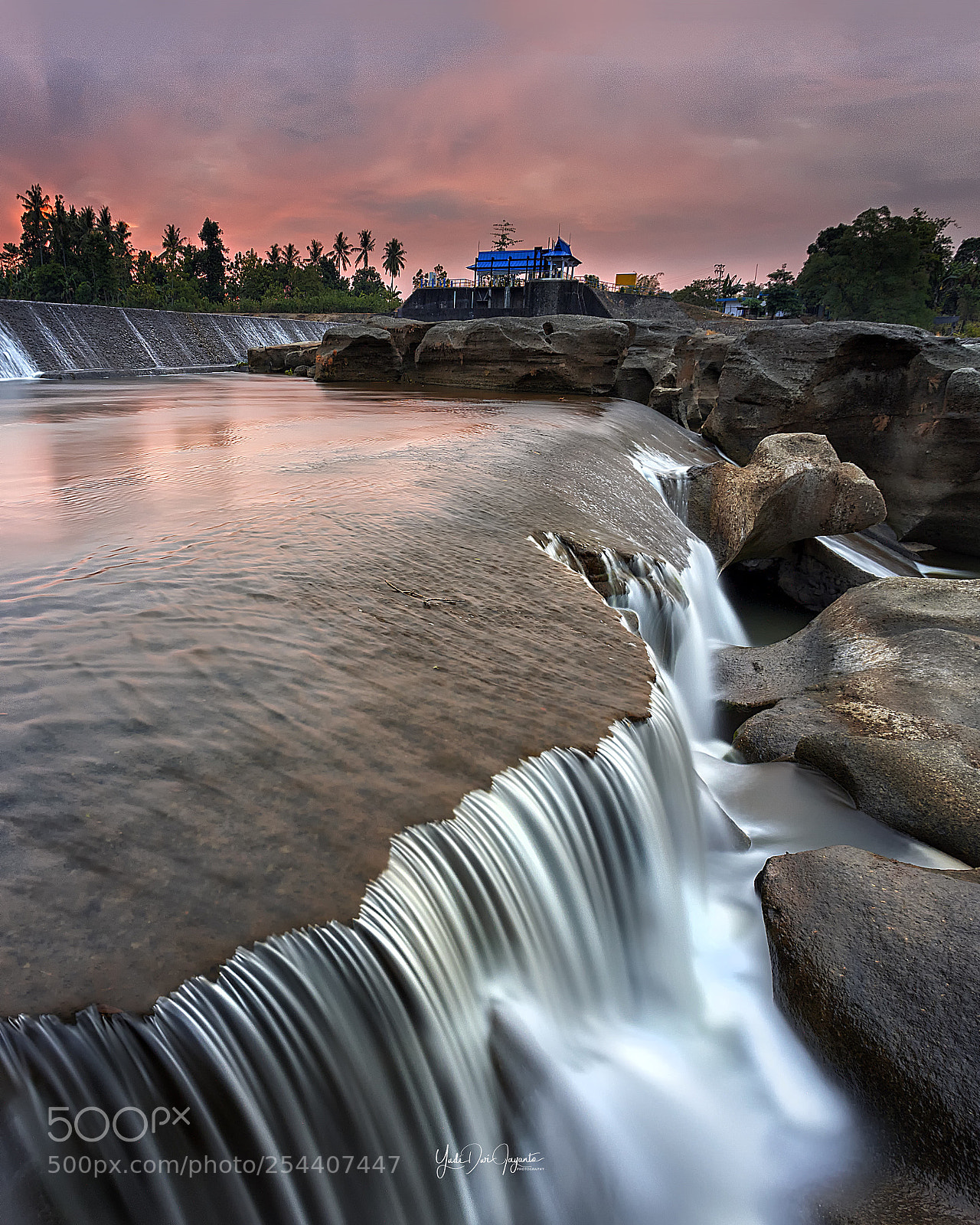 Sony a7 II sample photo. Flowing sunset photography