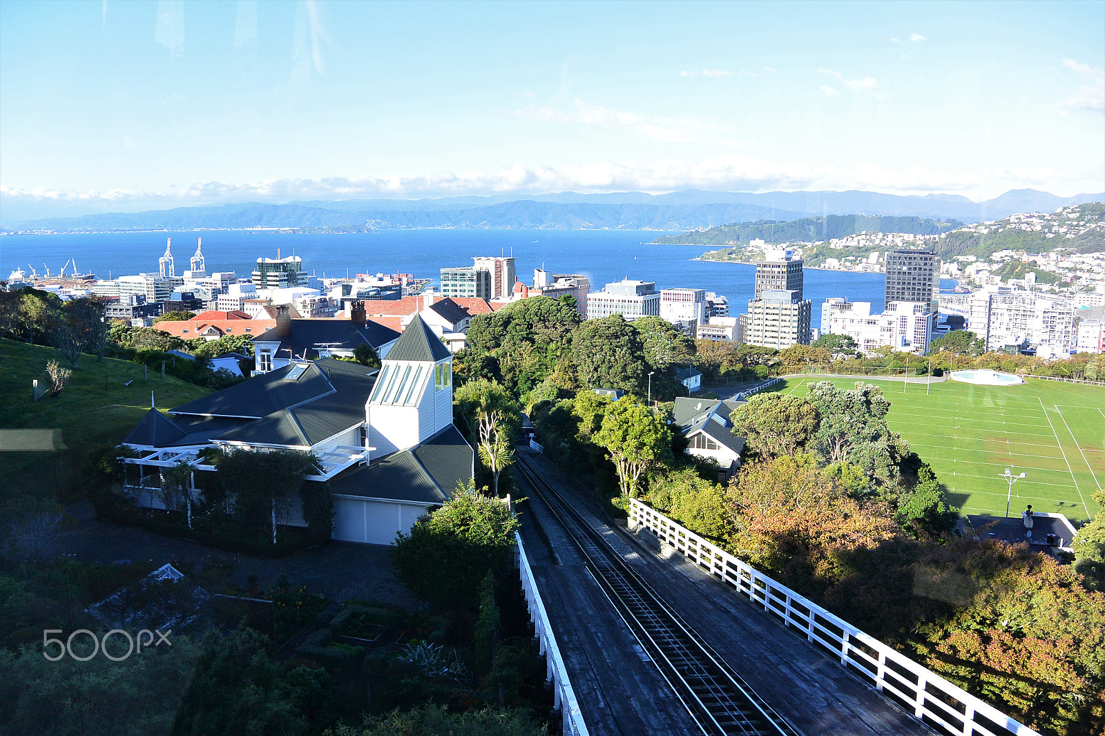 Nikon 1 AW1 sample photo. Wellington cable car photography