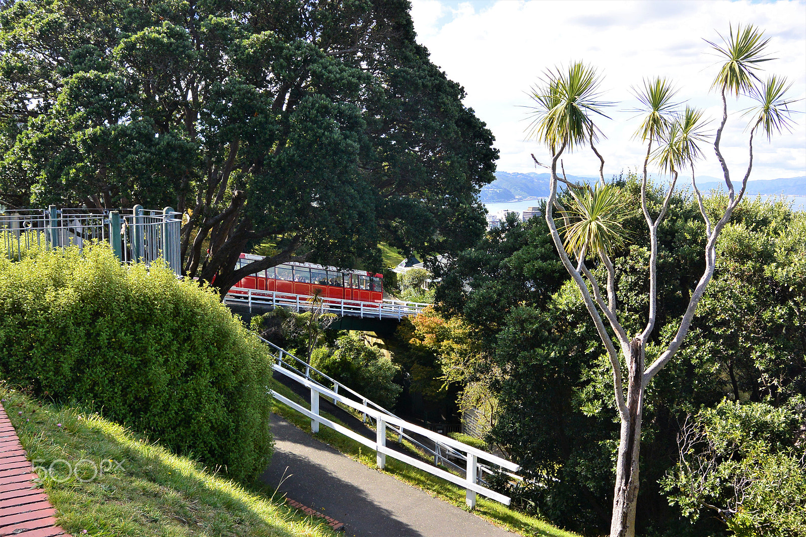 Nikon 1 AW1 sample photo. Wellington cable car photography