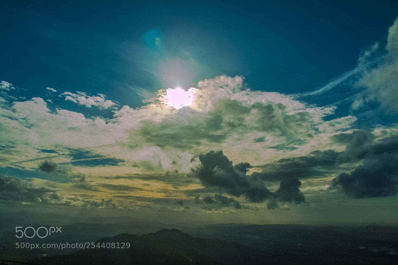 Canon EOS 70D sample photo. Cloudy sun pe a photography