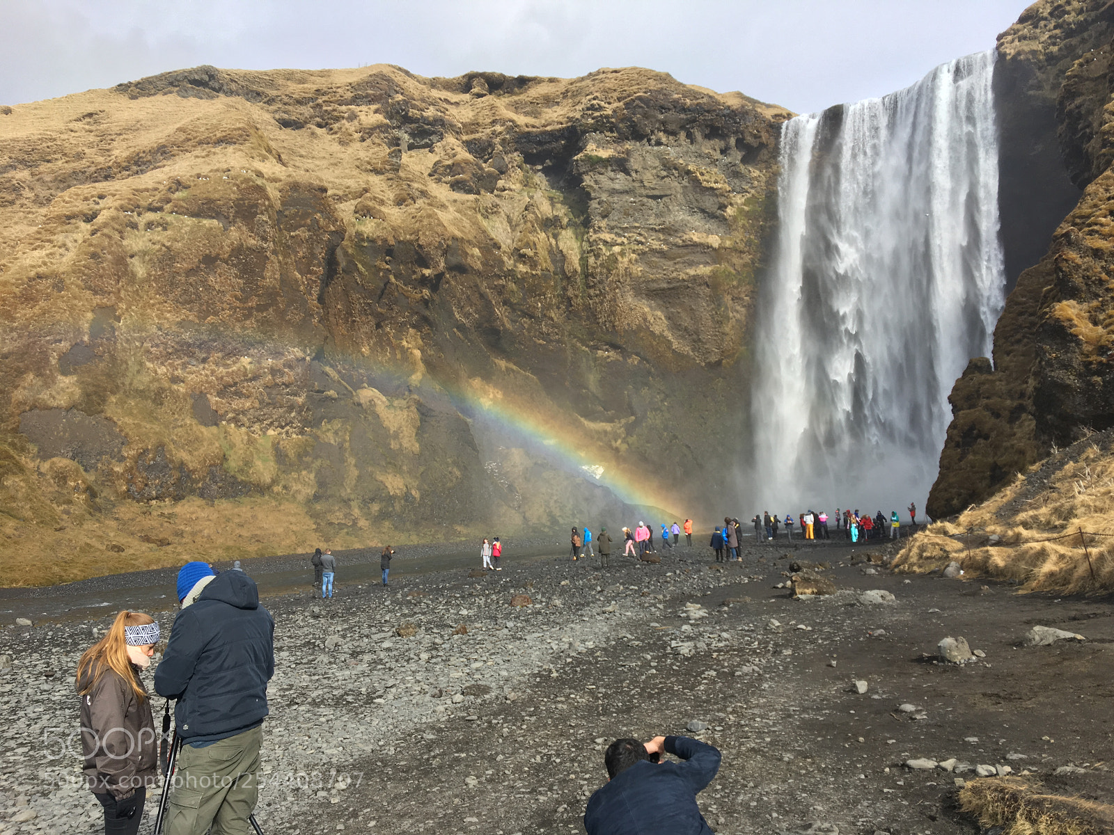 Apple iPhone 6s sample photo. Skogafoss waterfall in iceland photography