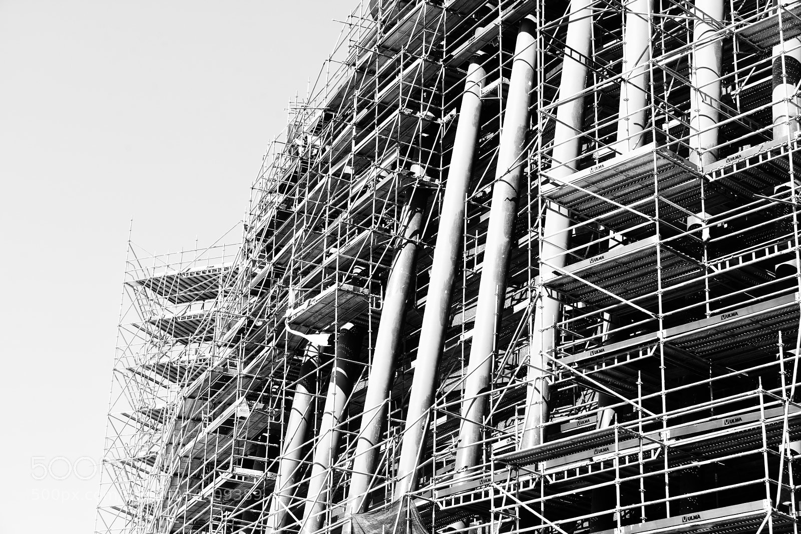 Nikon D800 sample photo. Construction photography