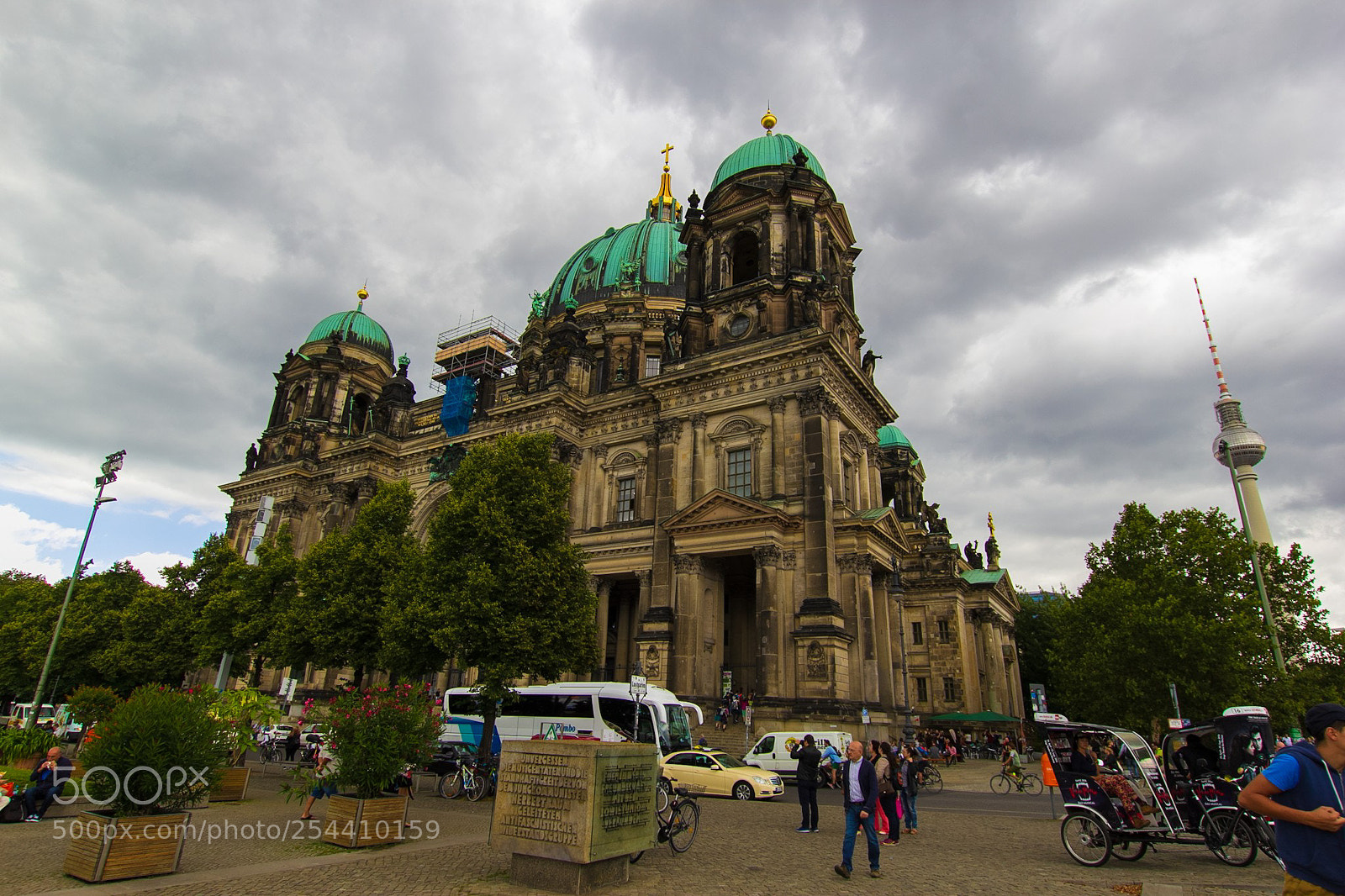Canon EOS 60D sample photo. Berlín cathedral photography