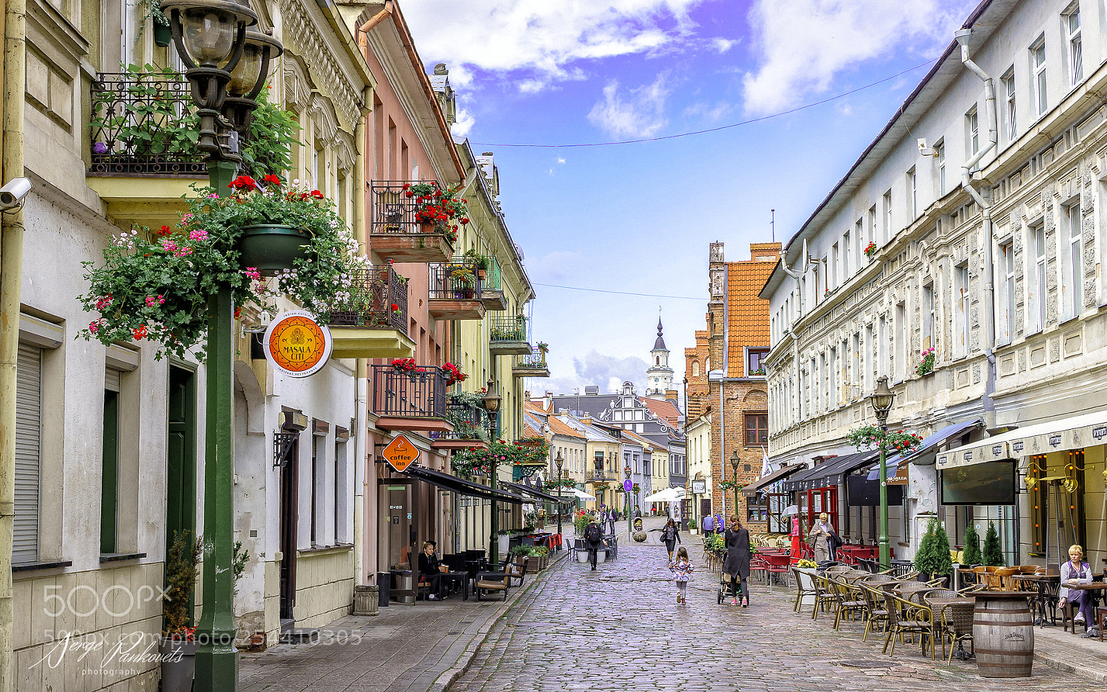 Sony a6000 sample photo. Kaunas old city photography