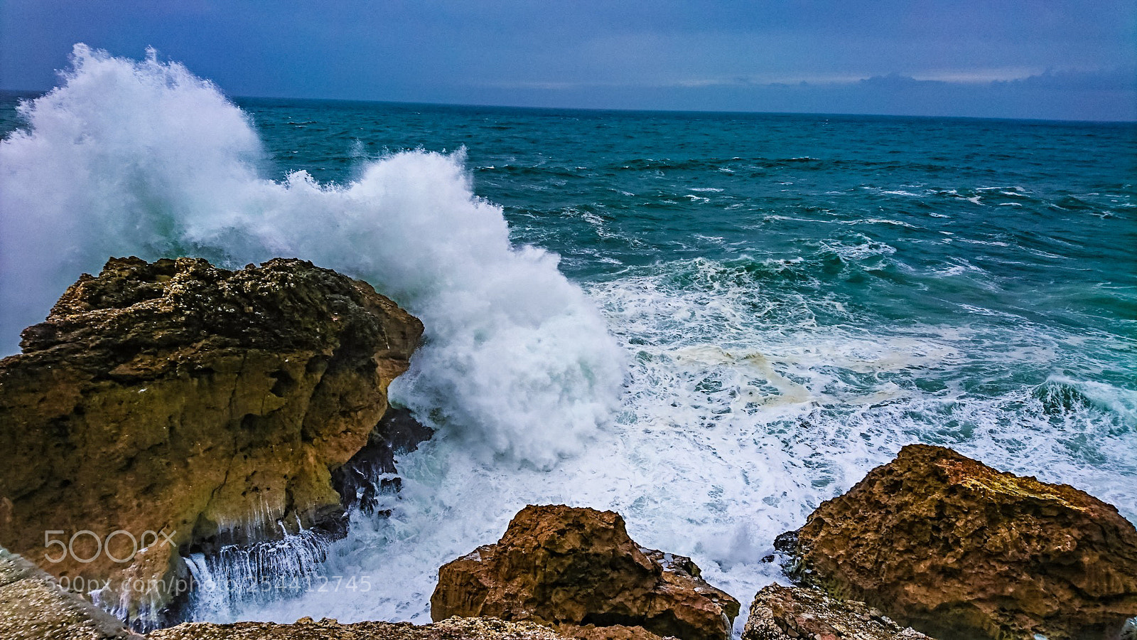 Sony Xperia XZ sample photo. Waves of nazaré photography