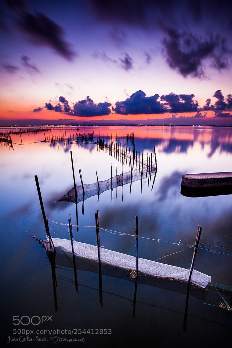 Canon EOS 5D Mark II sample photo. Fishing nets. photography