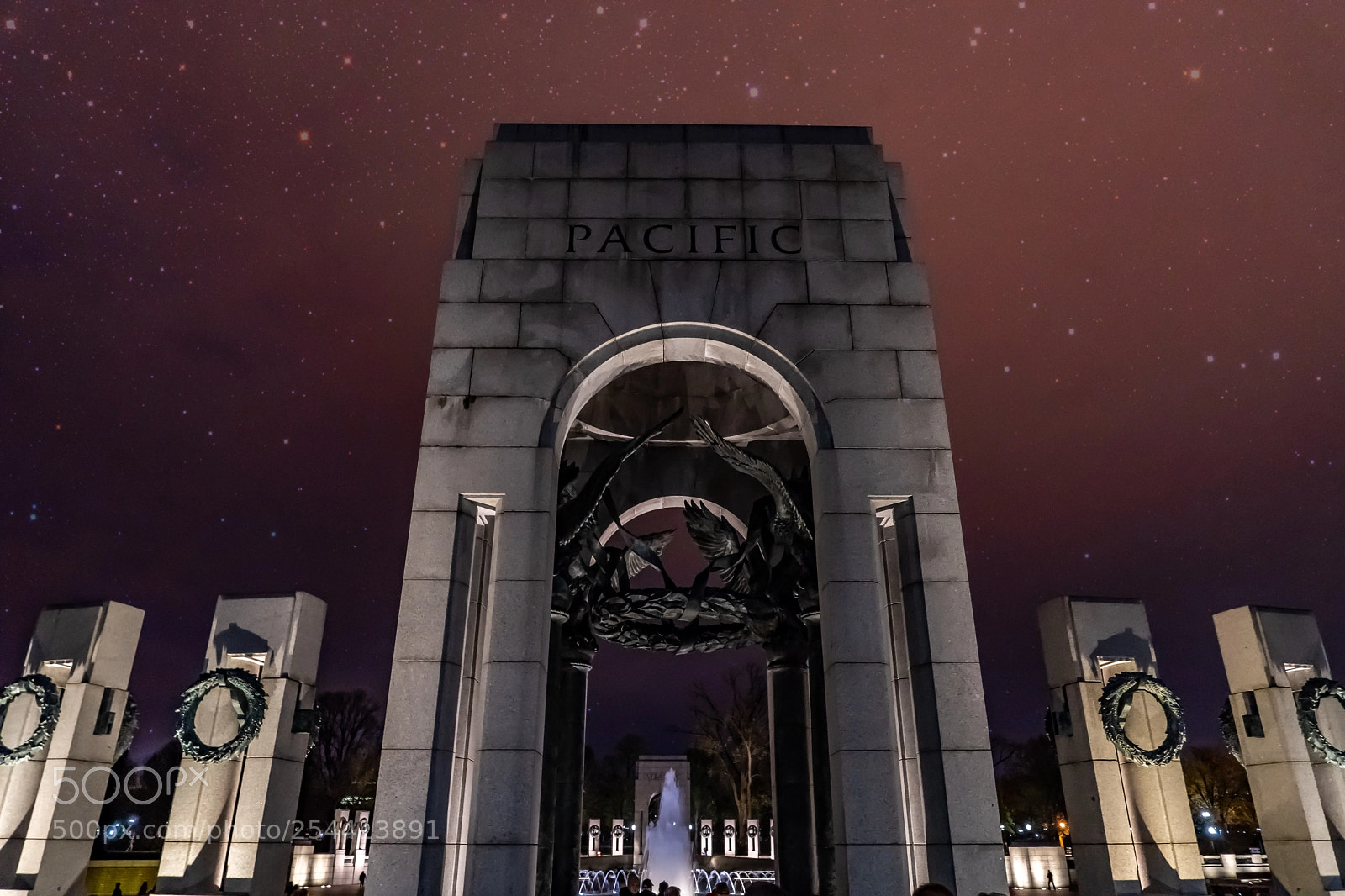 Sony a7 III sample photo. World war ii memorial photography