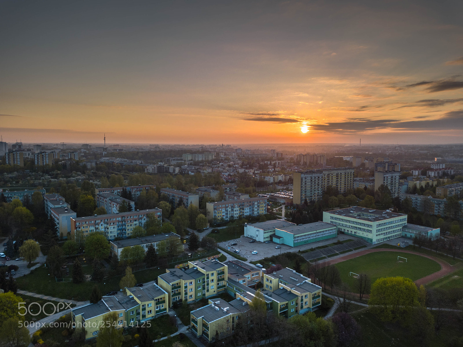 DJI FC220 sample photo. Lublin... photography