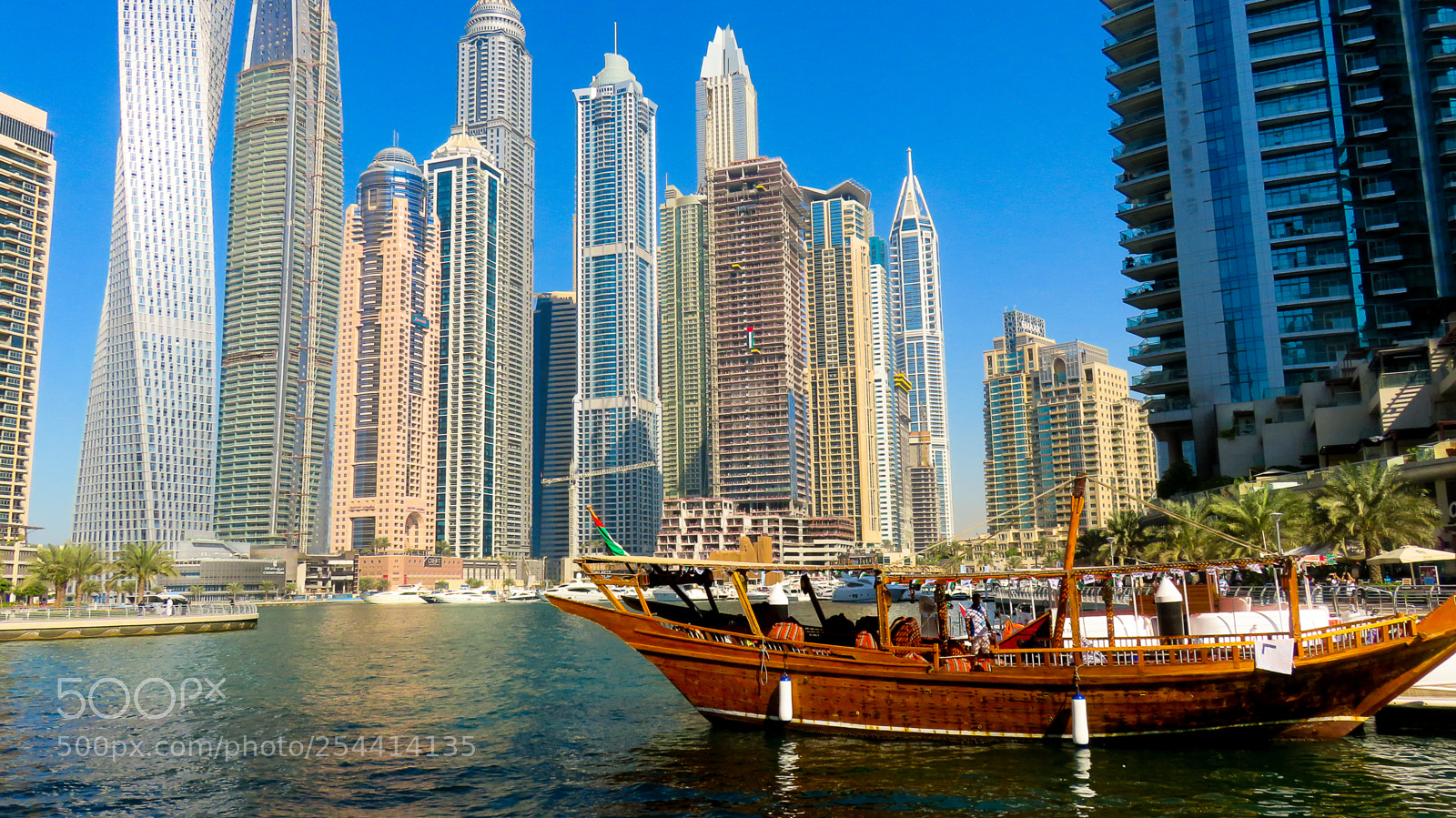 Canon PowerShot SX710 HS sample photo. Dubai marina photography