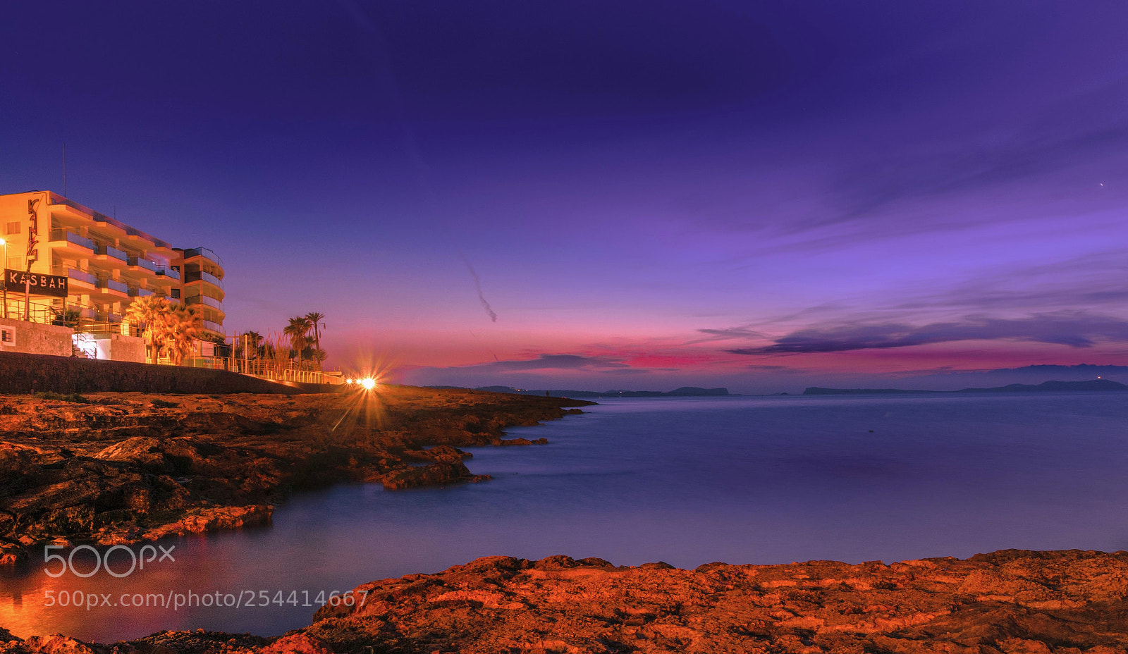 Nikon D5300 sample photo. Beach view at night photography