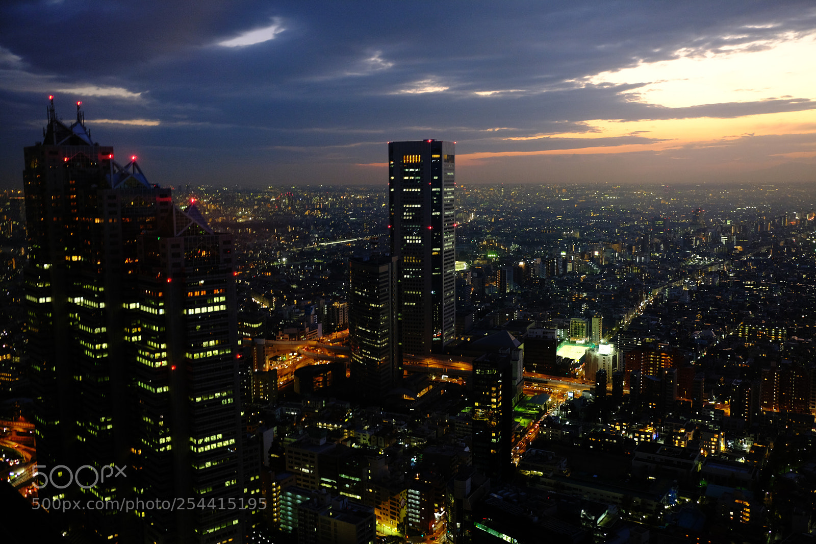 Fujifilm X-T20 sample photo. Tokyo - panoramic view photography