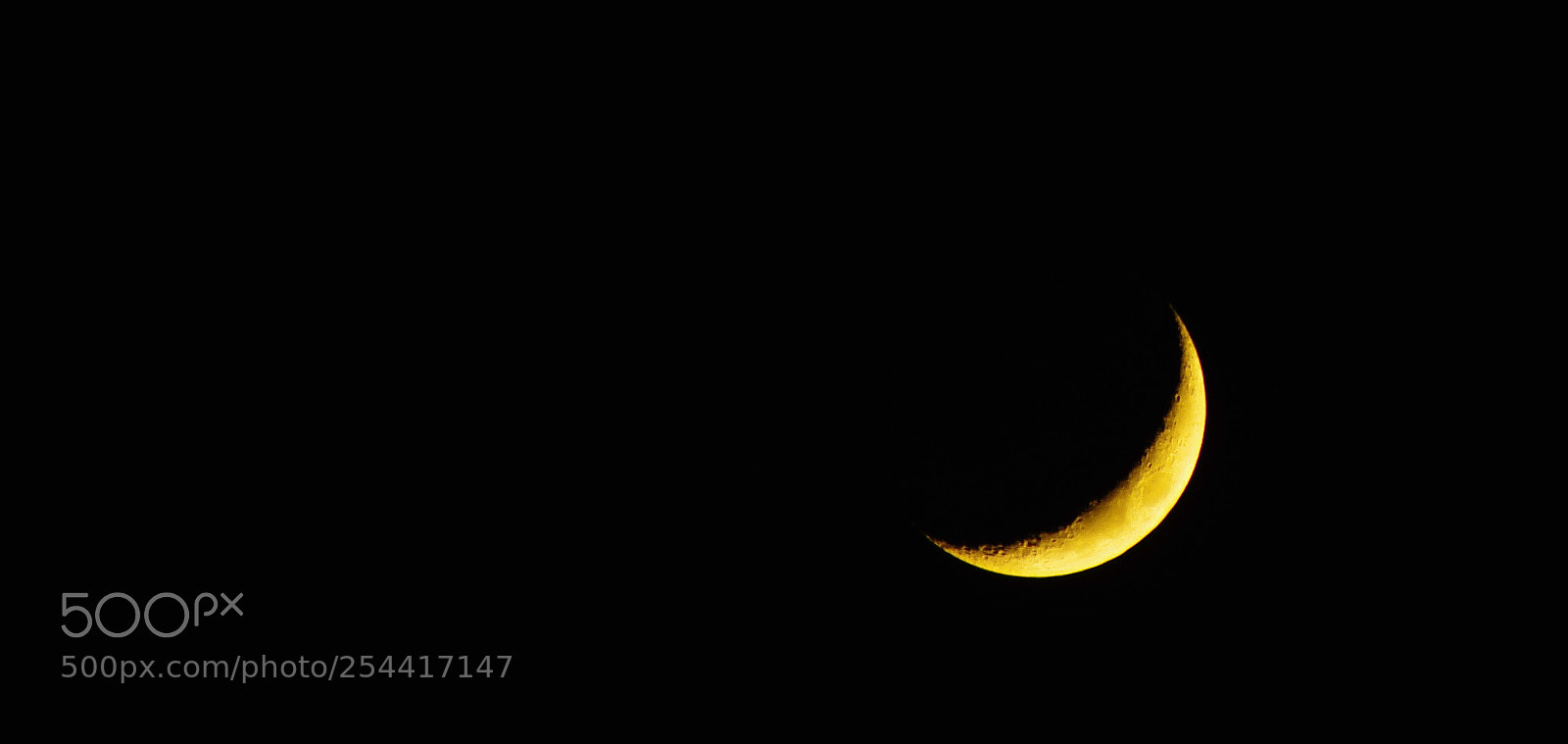 Pentax K-5 sample photo. Moon 16:9 photography