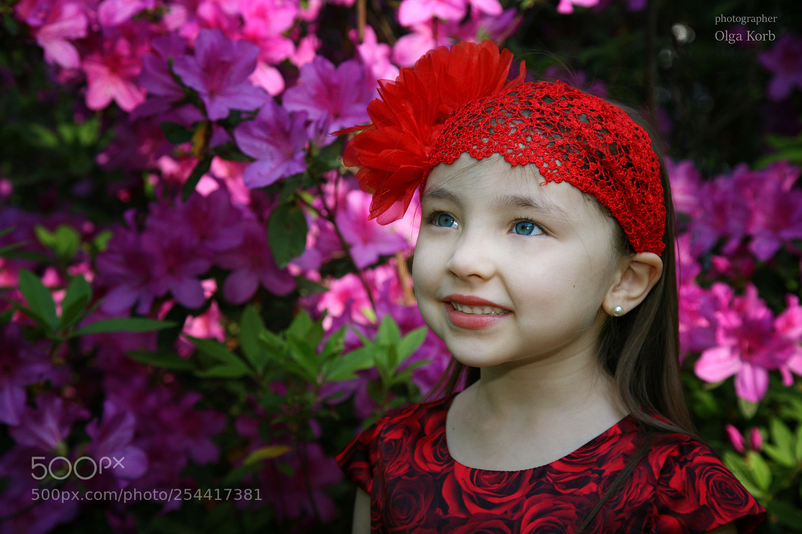 Canon EOS 5D sample photo. Girl in red dress photography