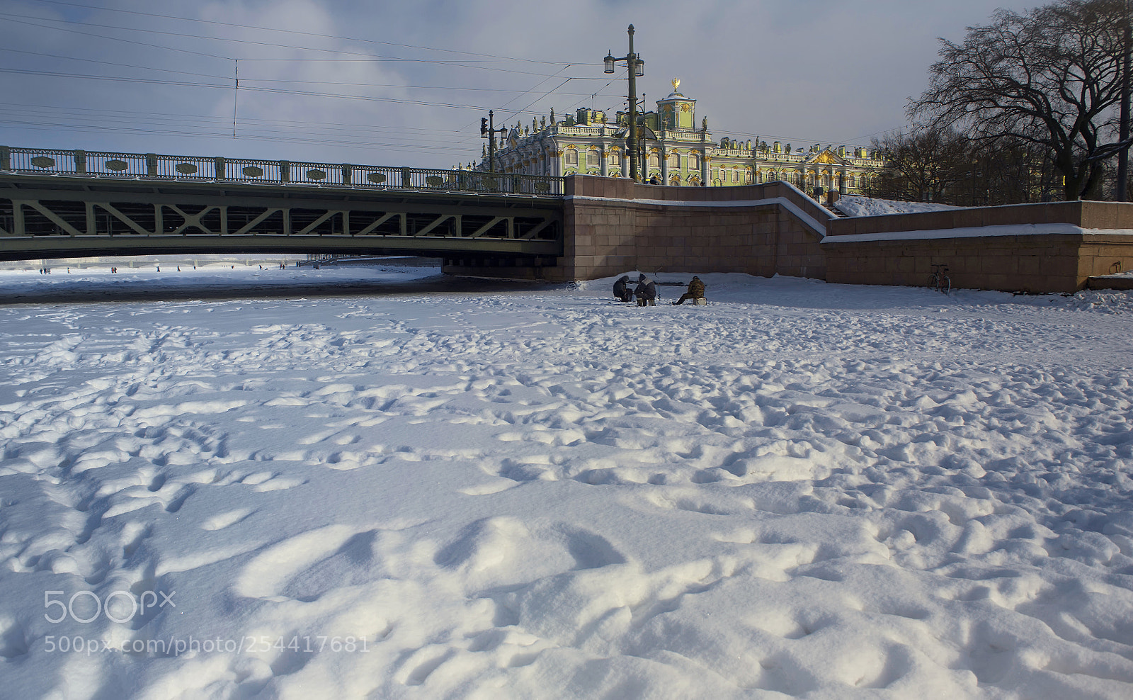 Nikon D700 sample photo. Ice fishing photography
