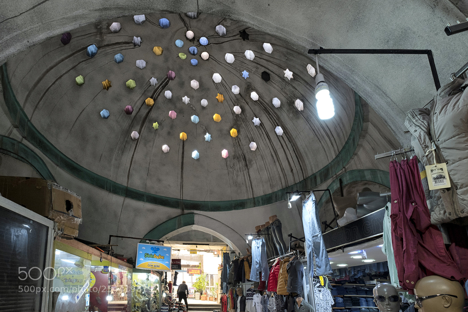 Fujifilm X-T2 sample photo. Historic shopping mall dome photography