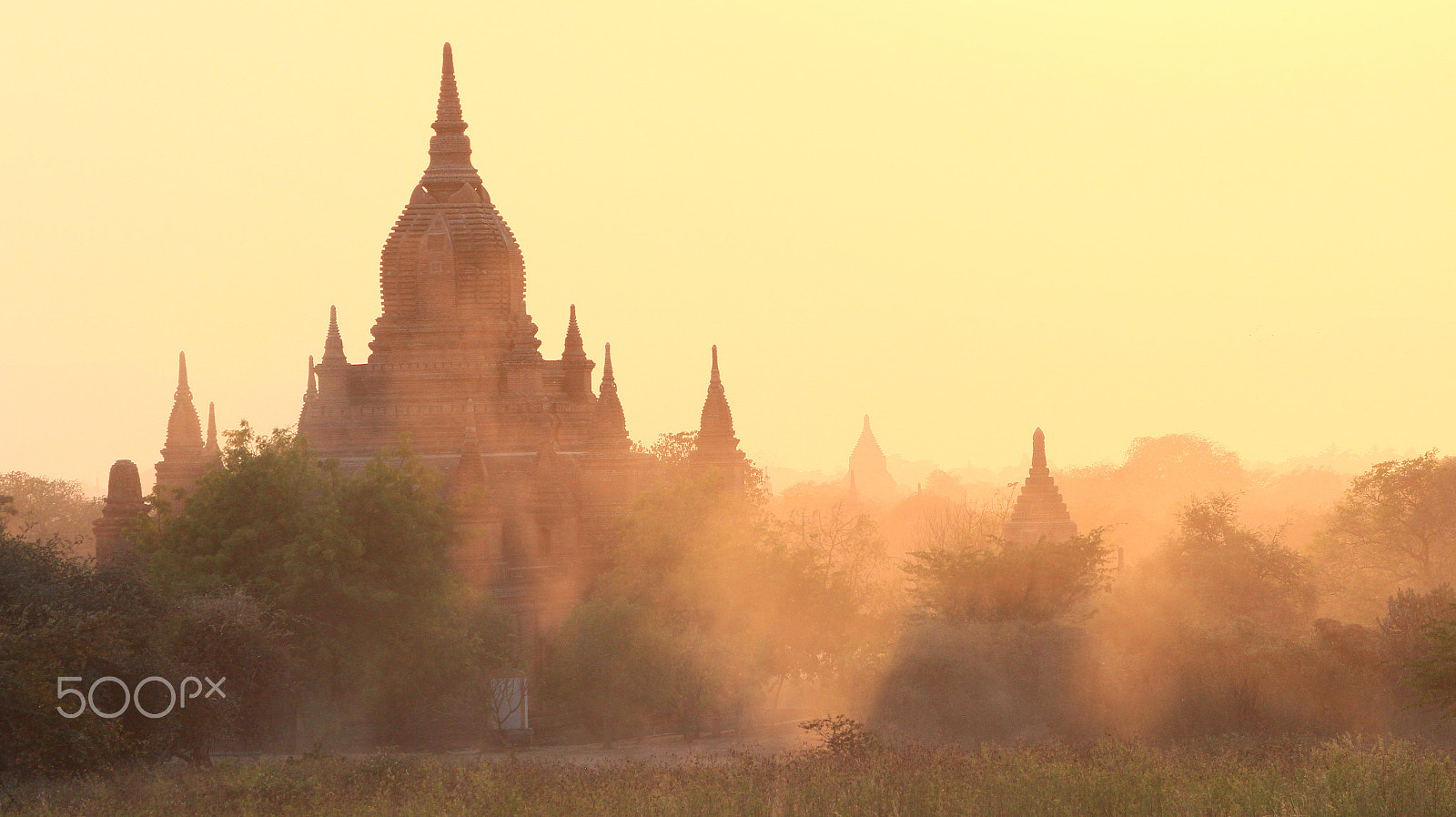 Canon EOS 650D (EOS Rebel T4i / EOS Kiss X6i) sample photo. Bagan abendstimmung 3 photography