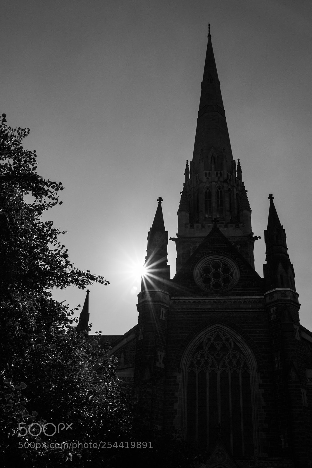 Canon EOS 600D (Rebel EOS T3i / EOS Kiss X5) sample photo. Silhouette of st patrick's photography