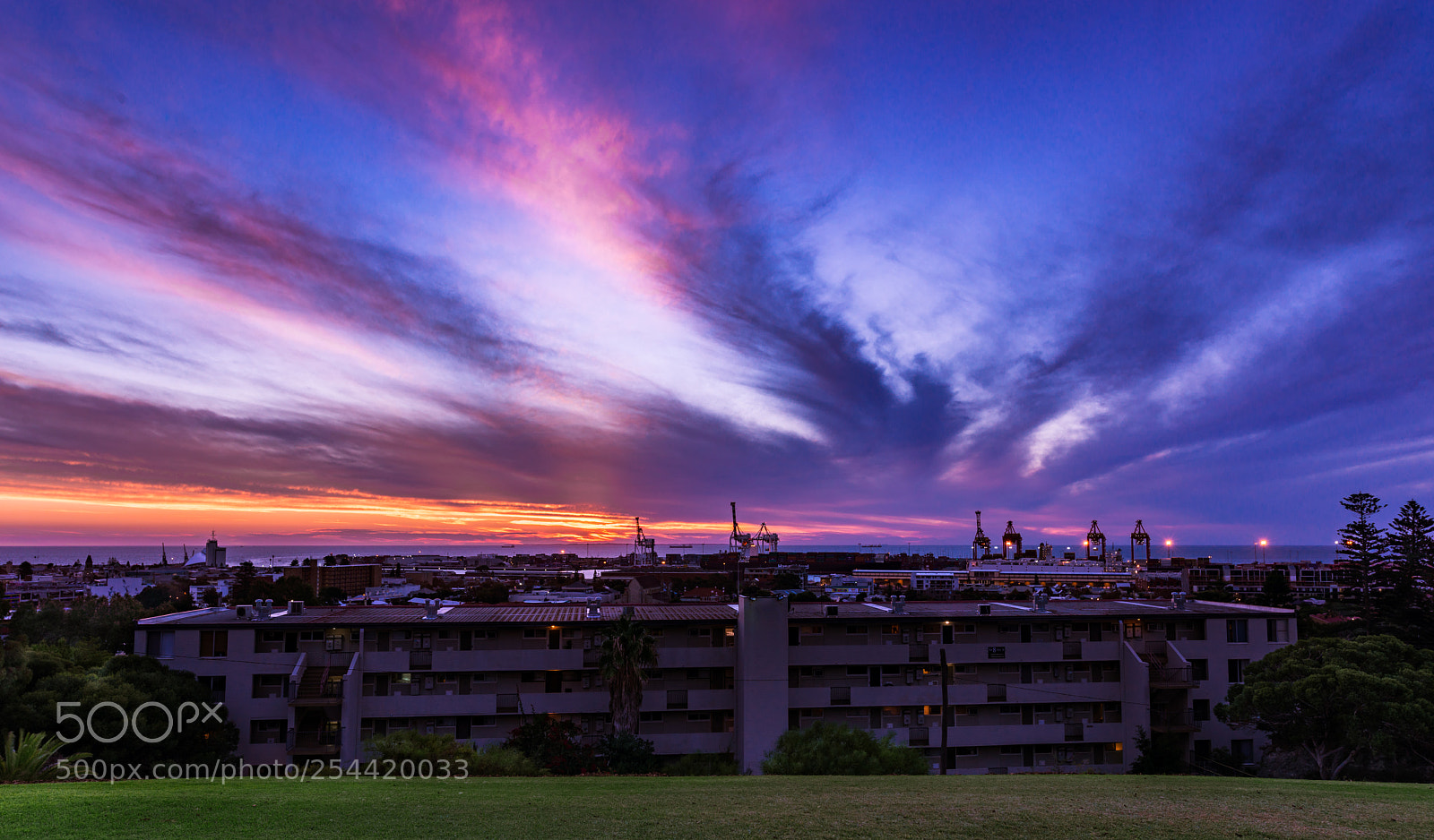 Nikon D800E sample photo. Fremantle sunset war memorial photography